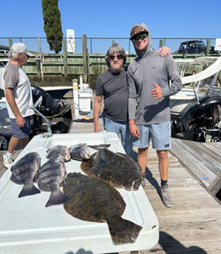 Sun, sea, and a fishing Flounder In North Myrtle! 